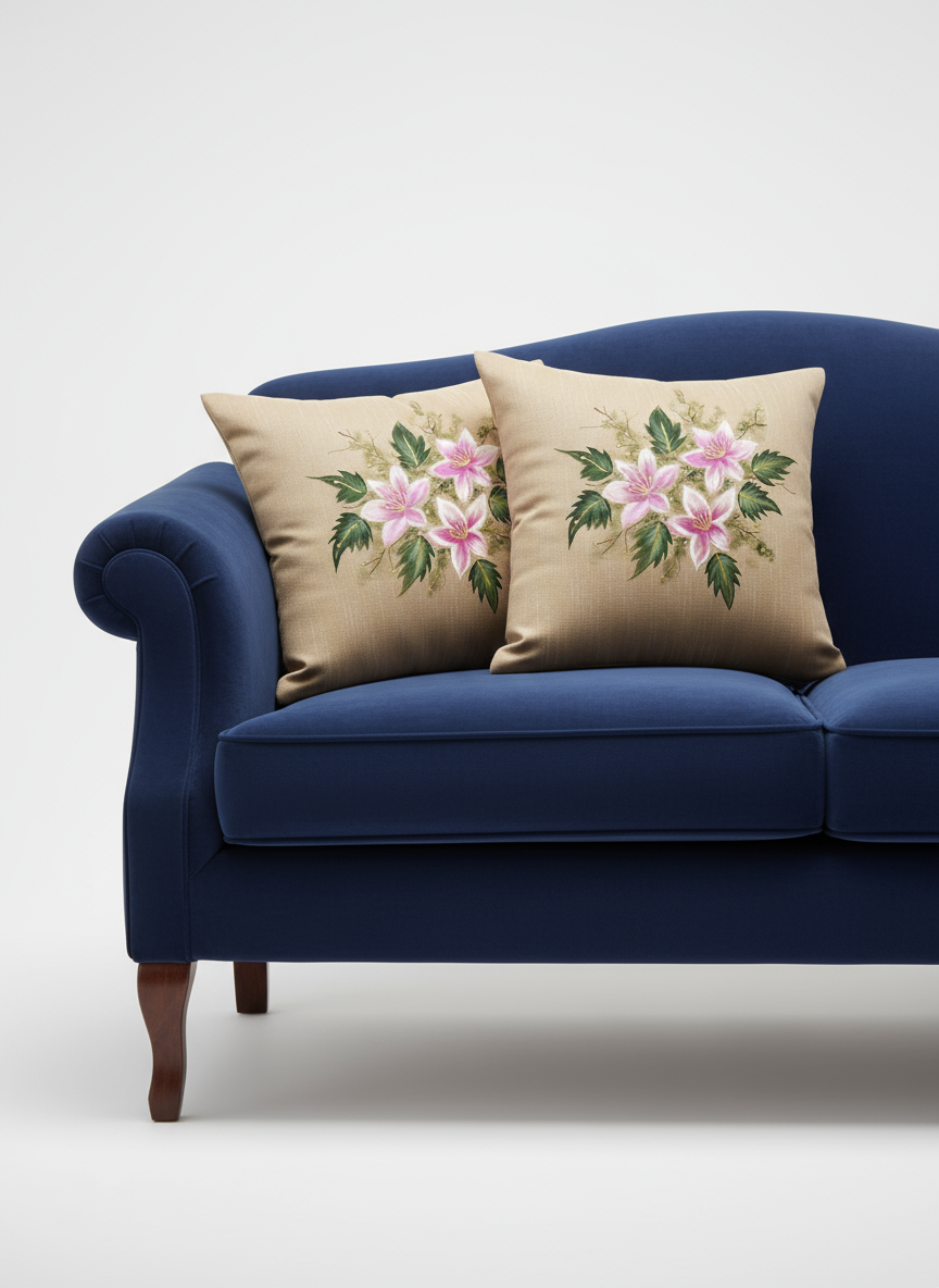 hand print Cushion cover - Set of 2