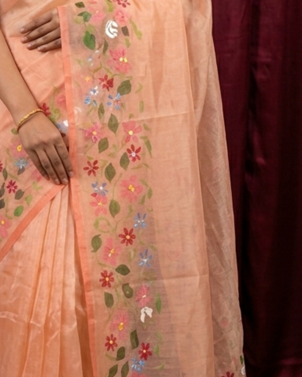 Peach Blossom – Kota Saree