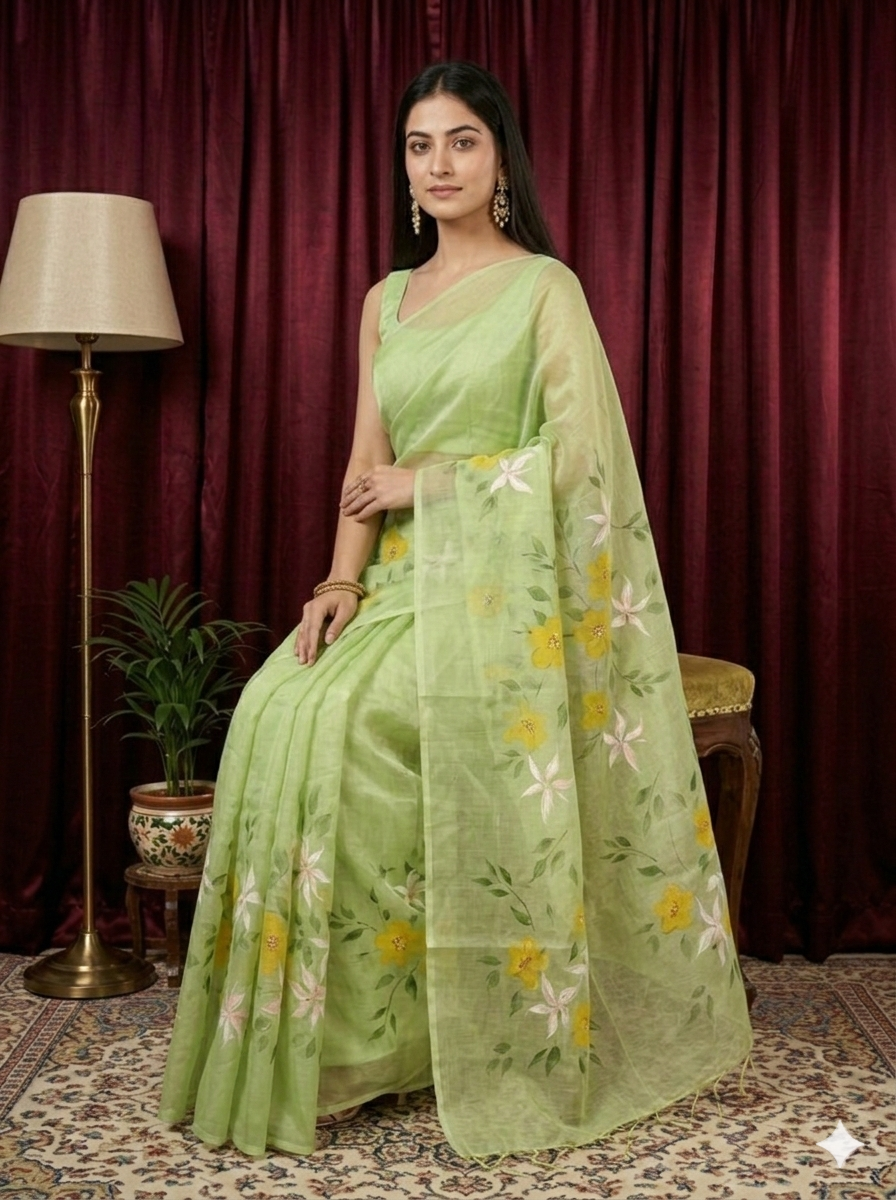 Pista Breeze – Kota Saree