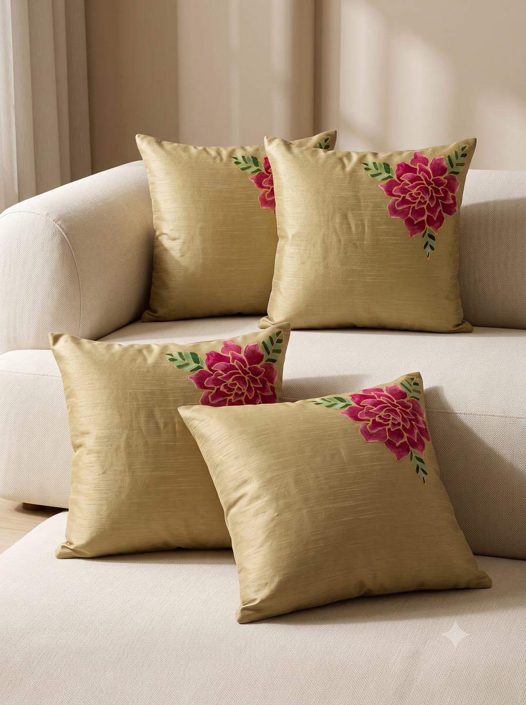 Madhubani Cushion cover - Set of 2