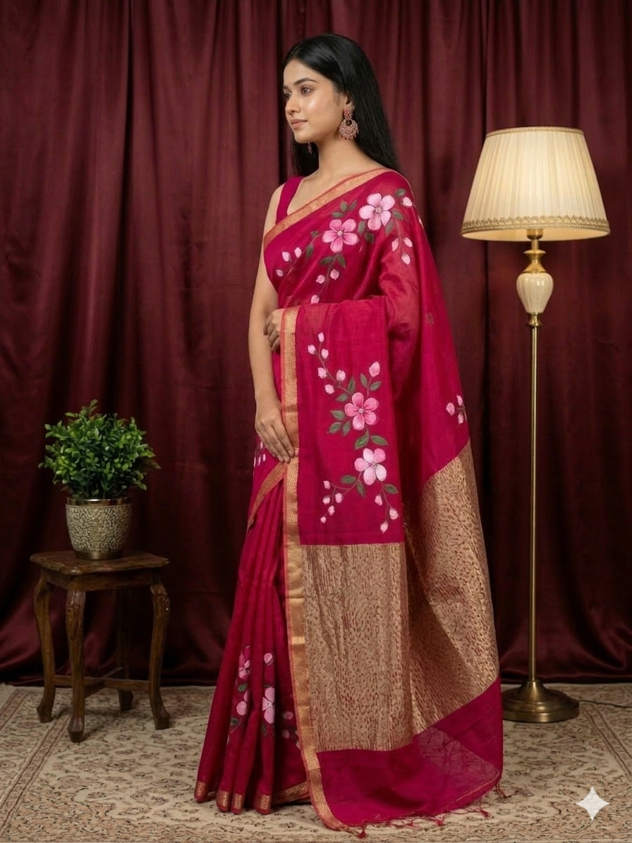 Blushing Heritage Maheshwari