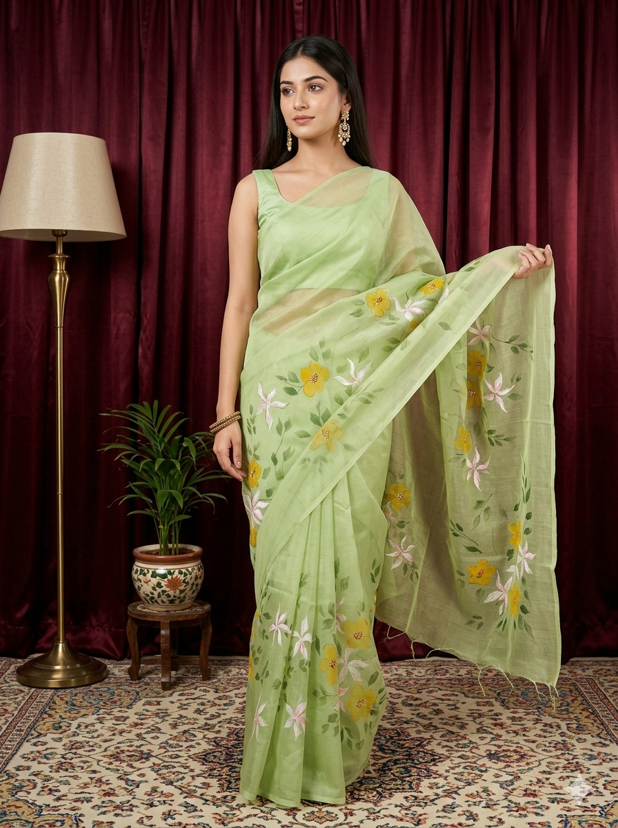Pista Breeze – Kota Saree