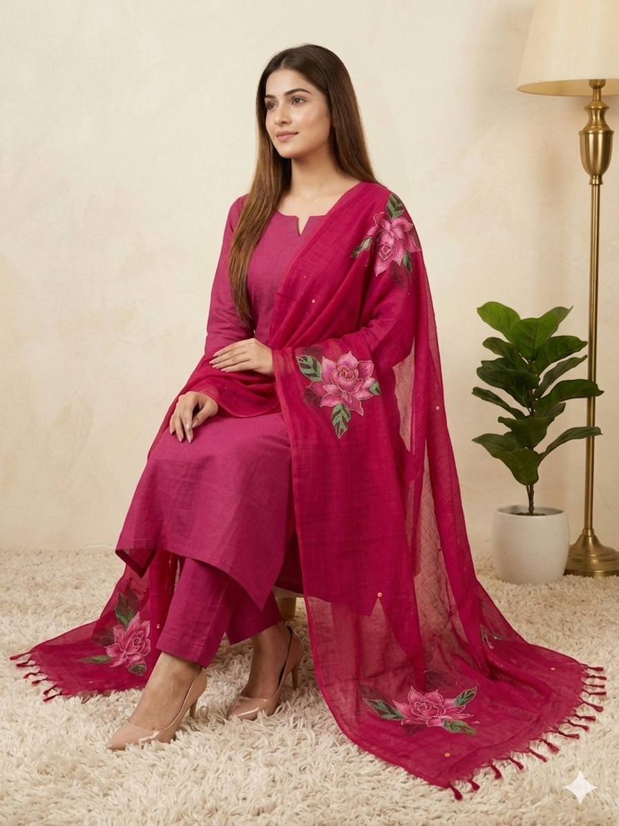 Rosé Pink Grace (Unstitched Suit)
