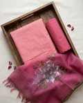 Pink Élan  (Unstitched Suit)