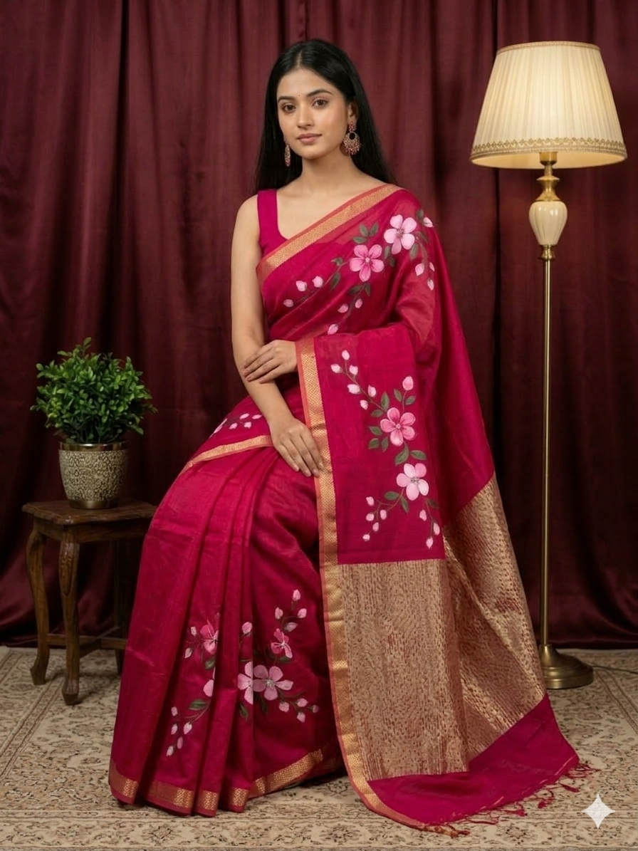 Blushing Heritage Maheshwari