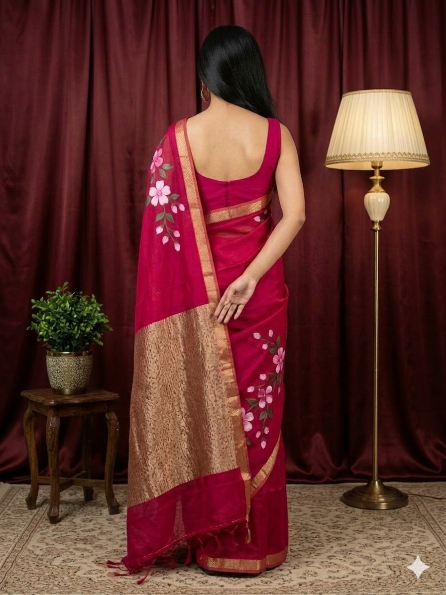 Blushing Heritage Maheshwari