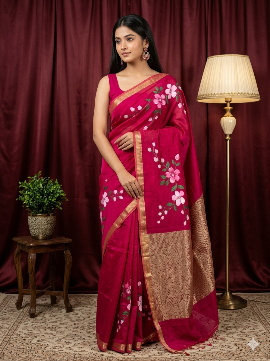 Blushing Heritage Maheshwari