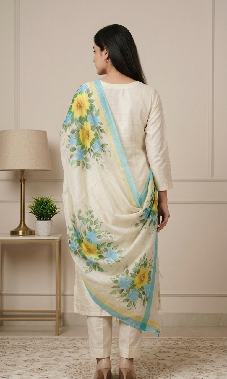 Pure Pearl (Unstitched Suit)