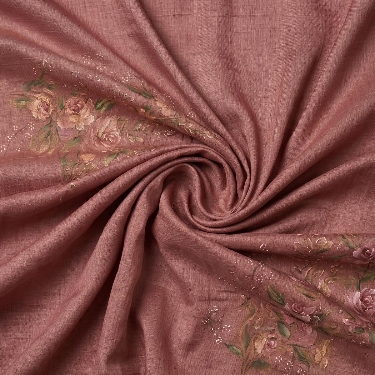 Banana Brown Heritage Silk Saree
